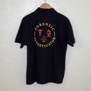 Forensic investigator Polo SS shirt size medium NWOT